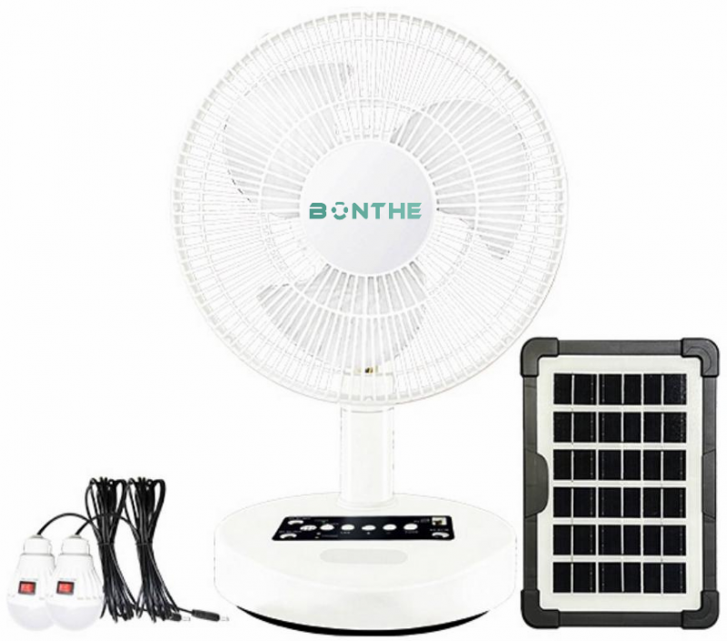 Solar Rechargeable Fan